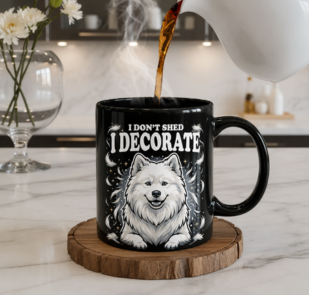 I don't shed i decorate Mug — product image 1