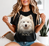 I Found My Peace Samoyed tee - front design