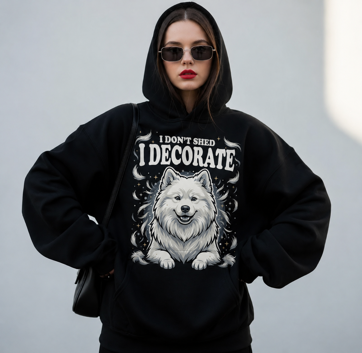 "I Don't Shed, I Decorate" Hoodie