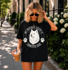 My Favorite Color Is Samoyed Hair funny t-shirt front design