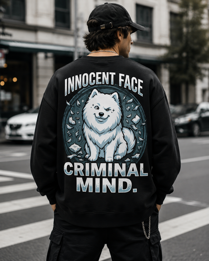 Innocent Face Criminal Mind Sweet Shirt