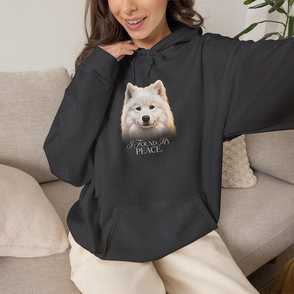 "I Found My Peace" Hoodie — dark heather