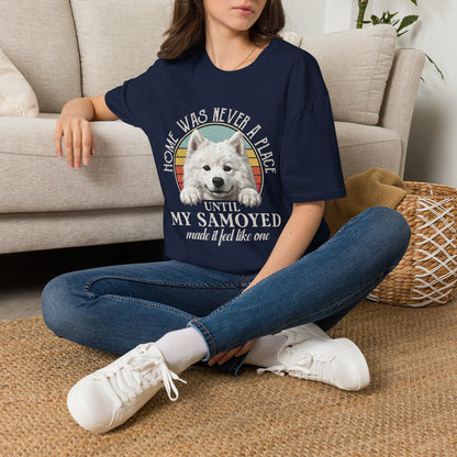 Home Was Never A Place tee — navy