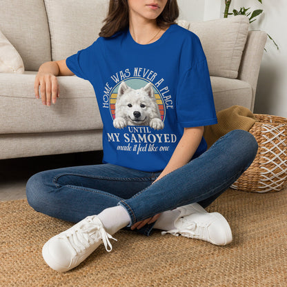 Home Was Never A Place tee — royal